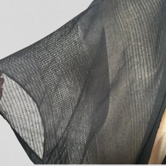 Sonoma Black Shawl Coverup Cardigan Wrap. Pre-loved in Good Condition - Picture 2 of 16